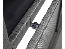 Vente-unique Tuinopslag-Kussenbox Van Polyrattan Mcw-D88 Iii, Basic Grijs, 63X135X52Cm 320L