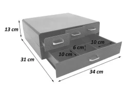 Vente-unique Keukenaccessoire En -Opbergruimte-Ladebox Mcw-L99