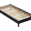 DREAMEA Bedbodem-Lattenbodem Michigan Van - Zwart - 90X190 Cm