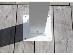 Vente-unique Parasol-Lazio Pergola Wit.