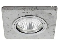EPIKASA Aanbiedingen: Woonaccessoires-Ledsdream Plafondlamp, Cement, Chroom, 8,8X8,8X6 Cm,