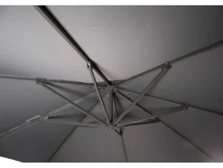 Vente-unique Parasol-Leeds Parasol Grijszwart.