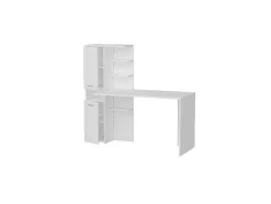 EPIKASA Bureaumeubel-Lotus Bureau, Wit, 150X60X135 Cm,