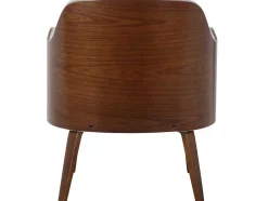 Loft24 Fauteuil Met Holle Rugleuning-Loungestoel Dolly Grijs