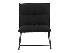 Vente-unique Aanbiedingen: Zitbank & Fauteuil-Madison Fauteuil Zwart.