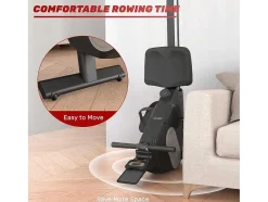 Vente-unique Fitness-Magnetische Roeimachine Voor Home Gym Office Workout 16 Niveau Instelbare Weerstand Met Lcd-Monitor