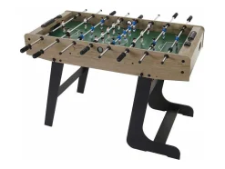 Vente-unique Spel Voor Binnen-Manchester Opvouwbare Voetbaltafel, Natuur