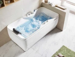 Shower & Design Massagebad-Massagebad - 1 Persoon - 150 X 75 X 59 Cm - Hoek Rechts - Gavino
