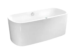 Shower & Design Massagebad-Massagebad Met Ledverlichting - Balneo Therapie Sirgao - 1 Persoon - 155L - 75X150Cm - Wit
