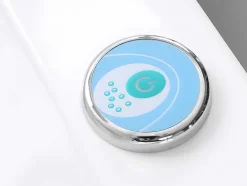 Shower & Design Massagebad-Massagebad Met Ledverlichting - Balneo Therapie Sirgao - 1 Persoon - 155L - 75X150Cm - Wit