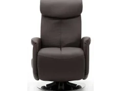 Vente-unique Fauteuil Kunstleer-Massagestoel Kostas Van Kunstleer - Bruin