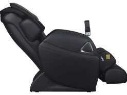 Vente-unique Fauteuil Kunstleer-Massagestoel Leto Van Kunstleer - Nul Zwaartekracht Systeem - Zwart