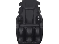 Vente-unique Fauteuil Kunstleer-Massagestoel Leto Van Kunstleer - Nul Zwaartekracht Systeem - Zwart