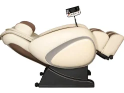 Vente-unique Fauteuil Kunstleer-Massagestoel Moon - Met Moon-Systeem - Zwart