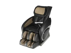 Vente-unique Fauteuil Kunstleer-Massagestoel Moon - Met Moon-Systeem - Zwart