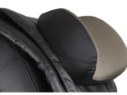 Vente-unique Fauteuil Kunstleer-Massagestoel Moon - Met Moon-Systeem - Zwart