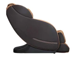 Vente-unique Massagefauteuil-Massagestoel Neree - Zero Gravity Systeem - Karamel