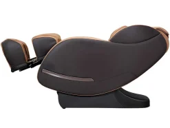 Vente-unique Massagefauteuil-Massagestoel Neree - Zero Gravity Systeem - Karamel