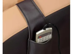 Vente-unique Massagefauteuil-Massagestoel Neree - Zero Gravity Systeem - Karamel