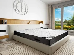 Ysmée Matras Met Vormgeheugen-Matras 160 X 200 Cm Met Pocketveren Met 7 Zones En Vormgeheugen, Dikte 24 Cm - Merisi Van Ysmee