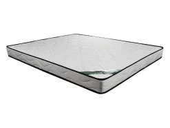 NATUREA Schuimmatras-Matras 140 X 190 Cm Schuim Tijk Van Bamboe, Dikte 15 Cm - Kanani Van