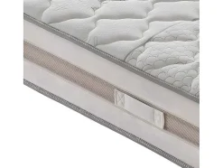 I Love Sleep Veren Matras-Matras Met 800 Pocketveren - Hoogte 25 Cm - 9 Comfortzones Relax-Model 135 X 190 Cm