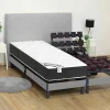 DREAMEA Eenpersoons Matras-Matras Met Pocketveren En Vormgeheugen Parox Van - 70X190 Cm