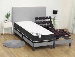 DREAMEA Eenpersoons Matras-Matras Met Pocketveren En Vormgeheugen Parox Van - 70X190 Cm