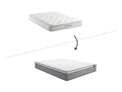 Ysmée Tweepersoonsmatras-Matras 140X 200Cm Met Pocketveren 22Cm Dik - Senerite Van Ysmee