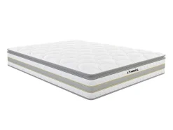 Ysmée Aanbiedingen: Slaapkamer & Kantoor-Matras 140X 190Cm Met Pocketveren En Geintegreerd Topmatras Dikte 29Cm - Canterbury Van Ysmee