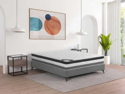 Ysmée Matras Met Vormgeheugen-Matras 160X 200Cm Met 5-Zones Pocketveren En Vormgeheugen Dikte 28Cm - Loubio