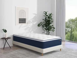 Ysmée Eenpersoons Matras-Matras 800X190Cm Met Pocketveren En Bijpassende Topmatras Dikte 24Cm - Altier Van Dreamea