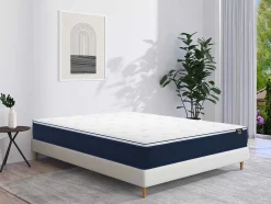 Ysmée Veren Matras-Matras 180X200Cm Met Pocketveren En Bijpassende Topmatras Dikte 24Cm - Altier Van Dreamea