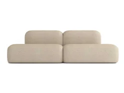 Atio Vierzitsbank-Max Modulaire Bank 4 Zits Beige