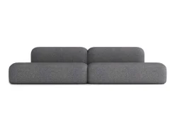 Atio 2En 3-Zitsbank-Max Modulaire Bank 6 Zits Donkergrijs