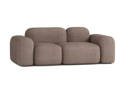 Atio Tweezitsbank-Max Modulaire Bank 2 Zits Bruin