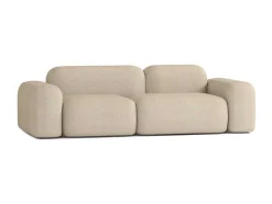 Atio Driezitsbank-Max Modulaire Bank 3 Zits Beige