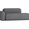 Atio 2En 3-Zitsbank-Max Modulaire Bank 2/3 Zits Donkergrijs