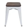 Vente-unique Kruk-Mcw-A73 Kruk Incl. Houten Zitting, Wit