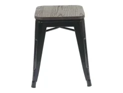 Vente-unique Kruk-Mcw-A73 Kruk Incl. Houten Zitting, Zwart