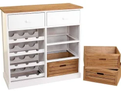 Vente-unique Keukenaccessoire En -Opbergruimte-Mcw-B96 Wijnrek Met Laden