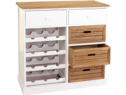 Vente-unique Keukenaccessoire En -Opbergruimte-Mcw-B96 Wijnrek Met Laden