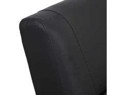 Vente-unique Fauteuil Kunstleer-Mcw-H18 Fauteuil, Zwart