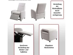 Vente-unique Fauteuil Kunstleer-Mcw-H18 Fauteuil, Zwart