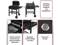 Vente-unique Tafelservies-Mcw-K93 Barbecue Trolley