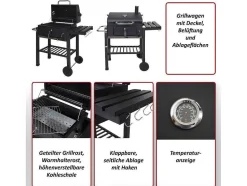 Vente-unique Tafelservies-Mcw-K93 Barbecue Trolley