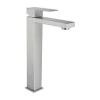 Shower & Design Kraan-Mechanische Mengkraan Met Vierkante Vorm Van Roestvrij Staal - Geborsteld Nikkel - H31 Cm - Canilas