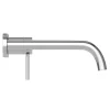 Shower & Design Kraan-Mechanische Mengkraan Voor Inbouw Met Afgerond Uiteinde - Kleur: Geborsteld Nikkel - Lozoya