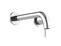 Shower & Design Kraan-Mechanische Mengkraan Voor Inbouw Met Afgerond Uiteinde - Kleur: Geborsteld Nikkel - Lozoya