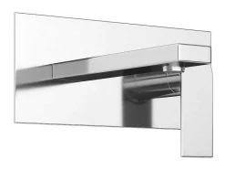 Shower & Design Kraan-Mechanische Mengkraan Voor Inbouw Vierkant - Kleur: Geborsteld Nikkel - Vistula